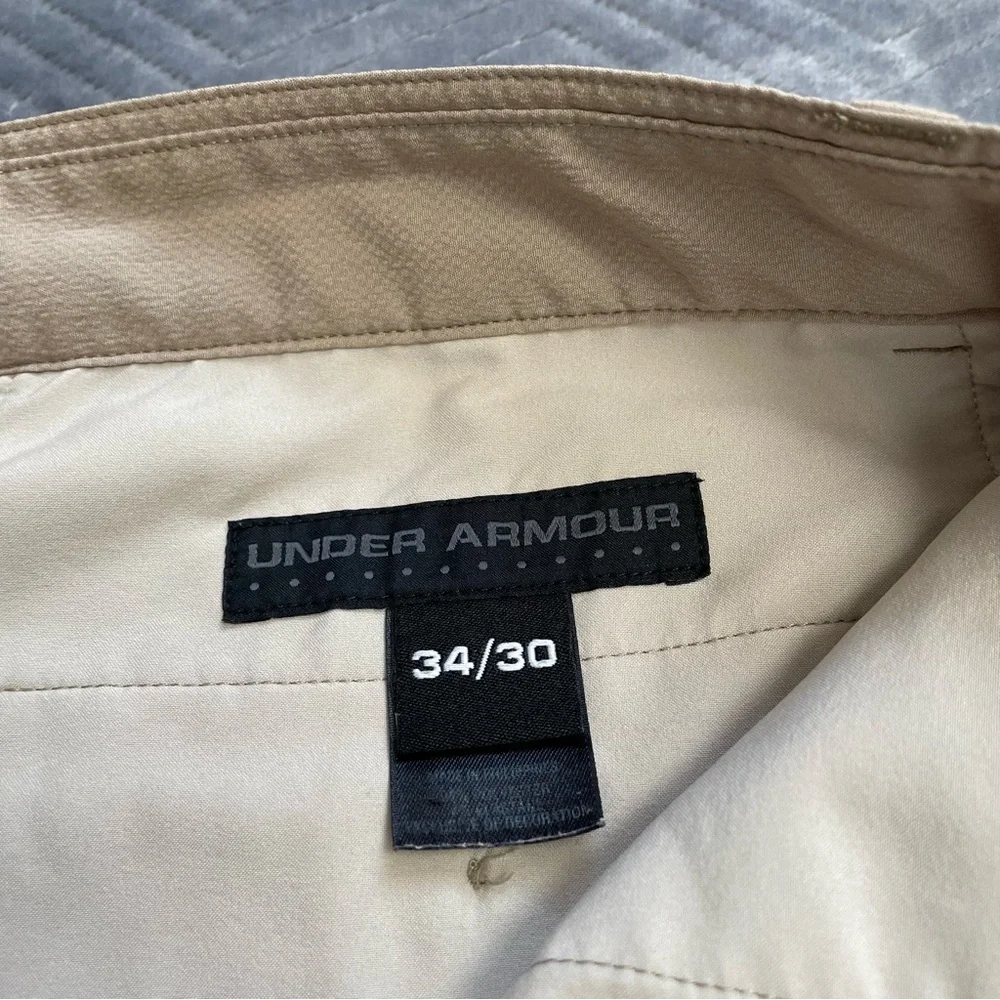 Under‎ Armour Golf Pants 34x30 Khaki Lightweight